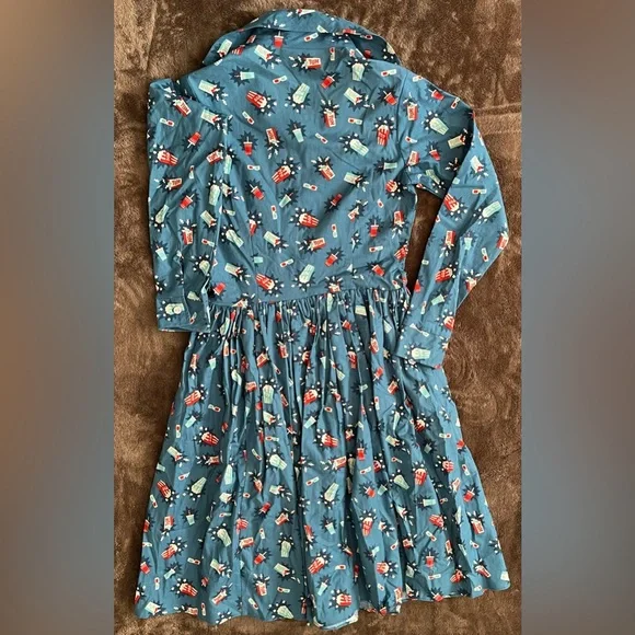 SOLD Bernie Dexter Nicole Dress in Let Me Entertain You - SMALL - NEW - Picture 4 of 11